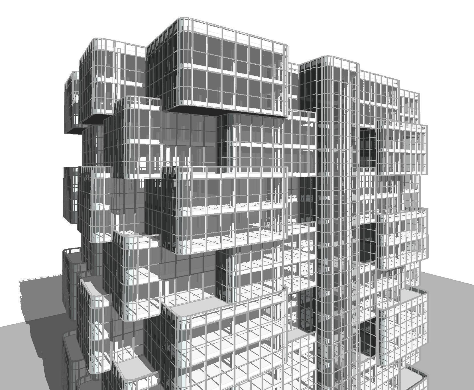 Office Building 3D model_4