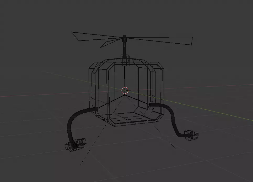 Flying bot 3D model_0