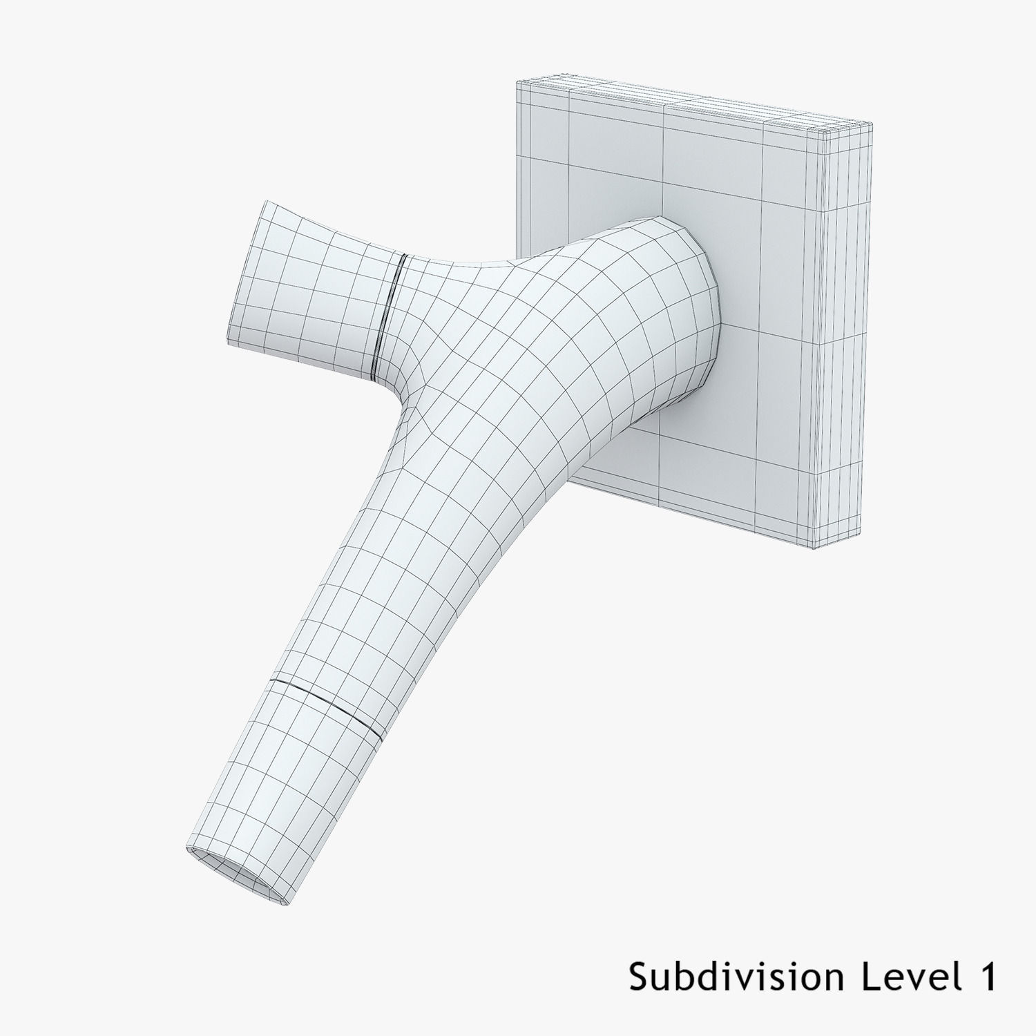 Hansgrohe Axor Starck Organic 3D model_10
