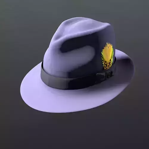 Trilby Hat Package 3D model