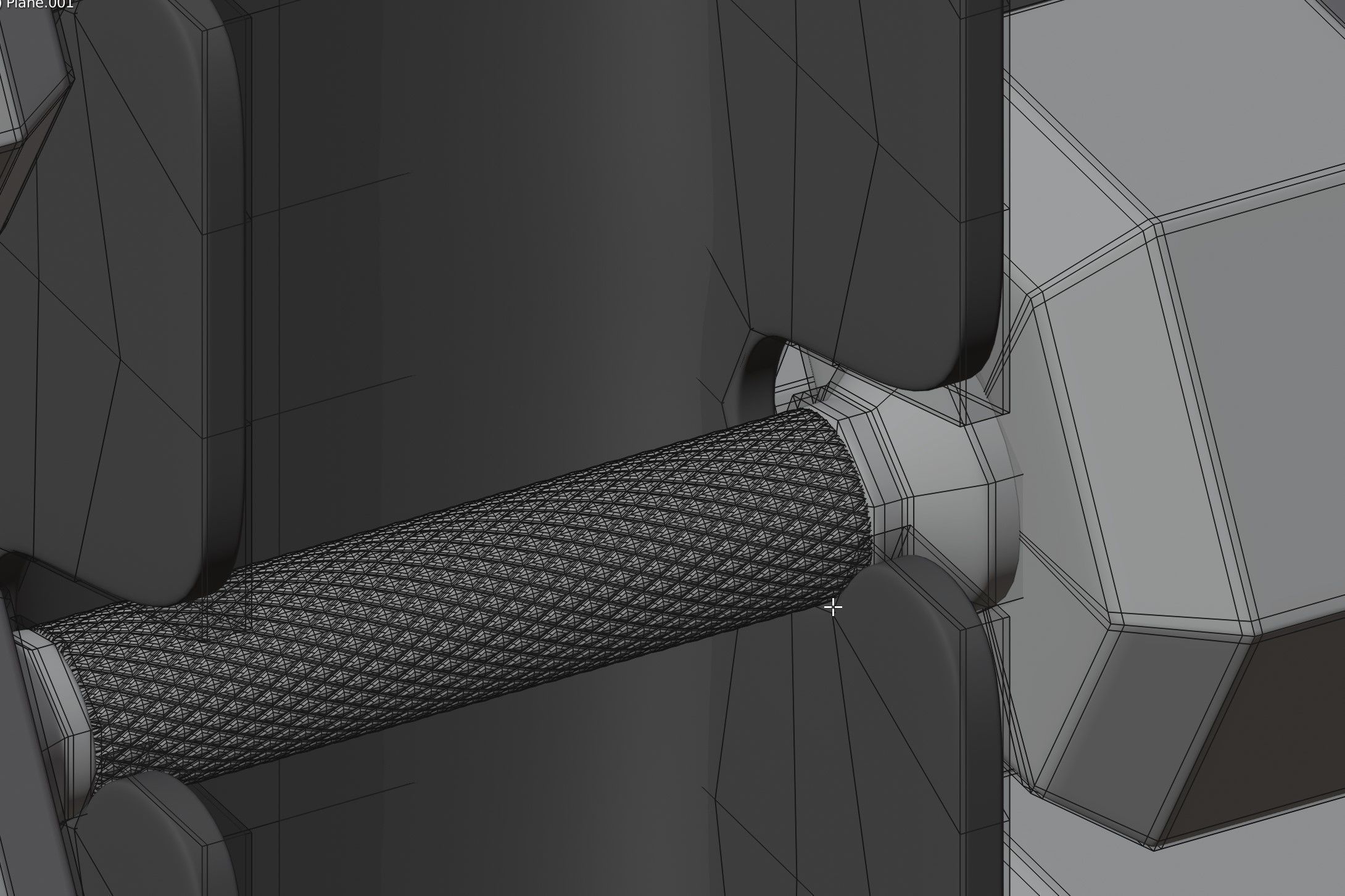 Set of dumbbells for sport on a special black metal stand 3D model_2