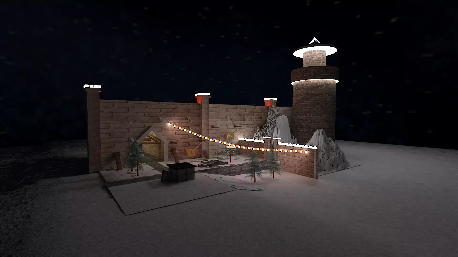 enviorment city 3D model