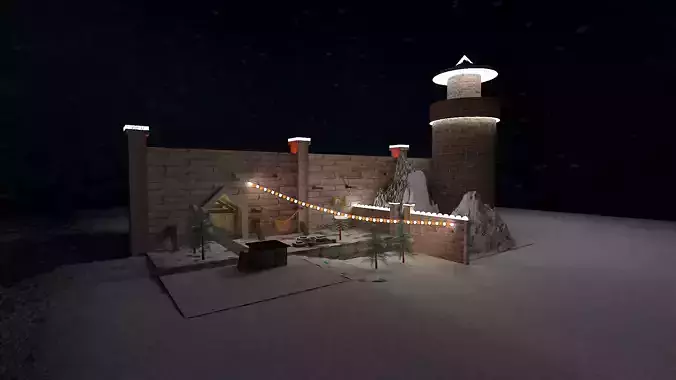 enviorment city 3D model