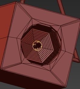 directional cube 3D model_2