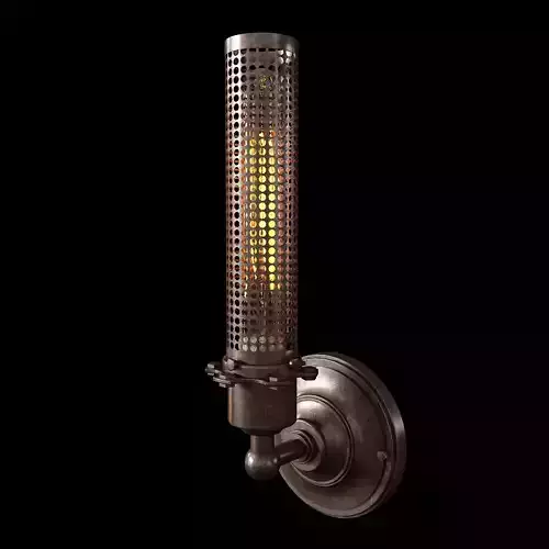 Metal Sconce 3D model
