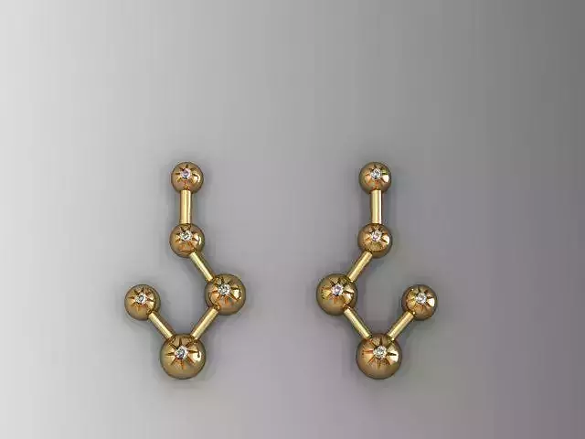 Balls earrings 1