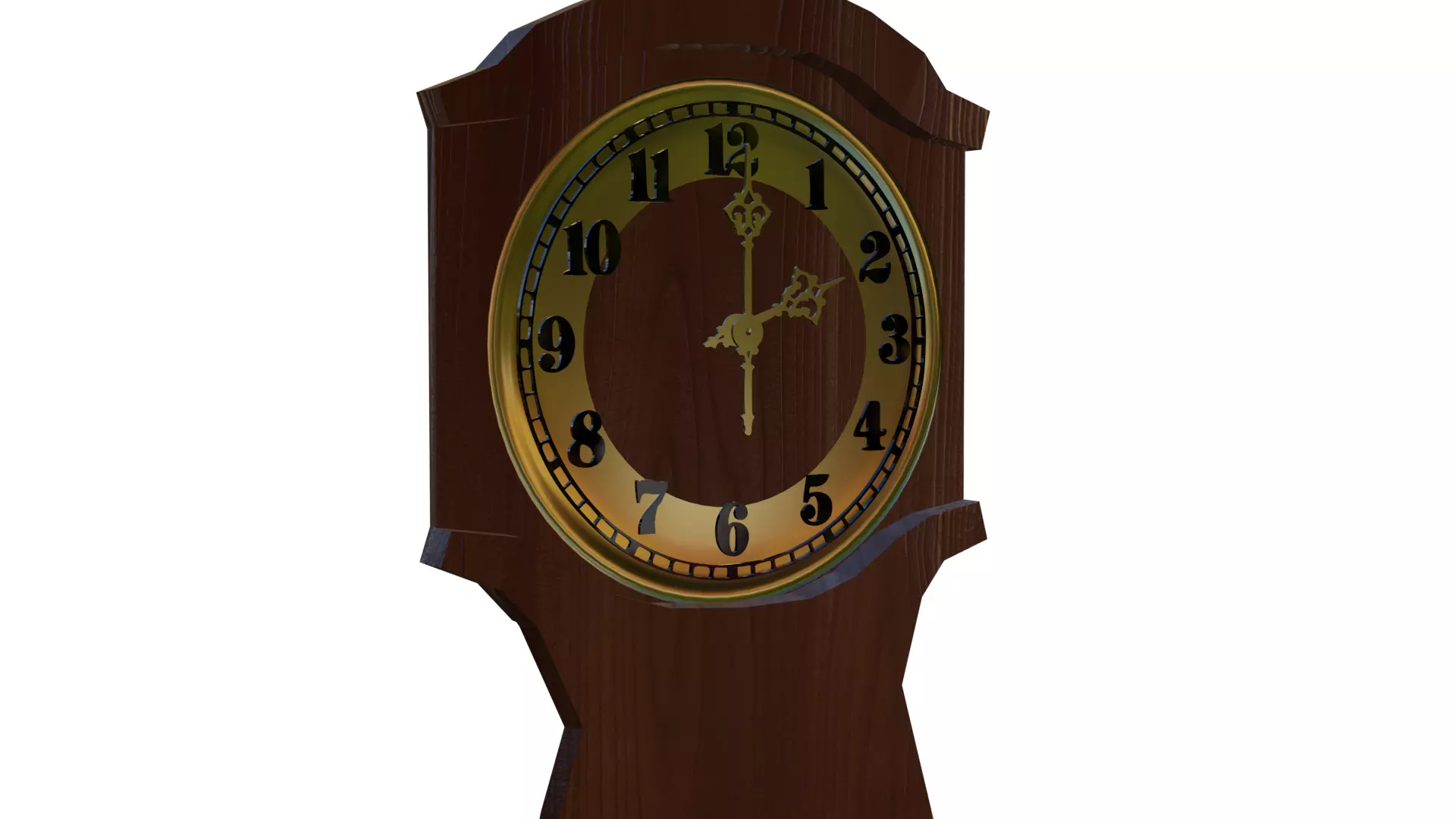 Old Clock Free 3D model