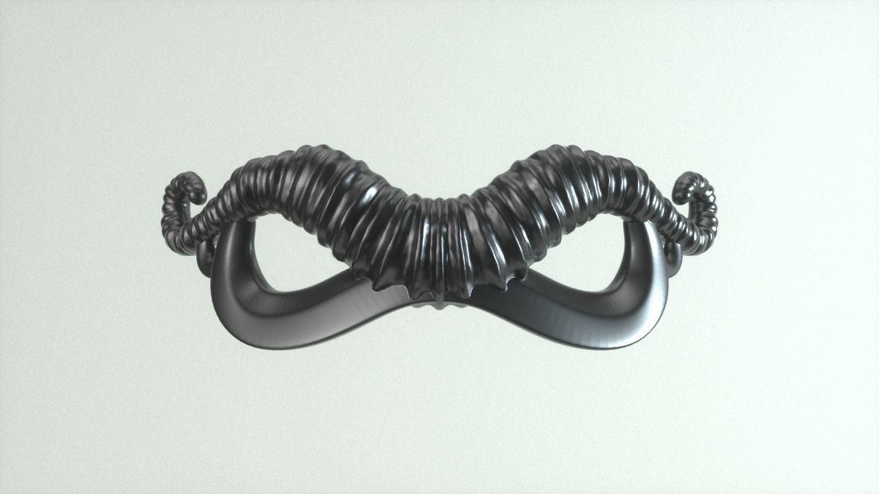 Carnival Mask - Tup Horn 3D print model_5