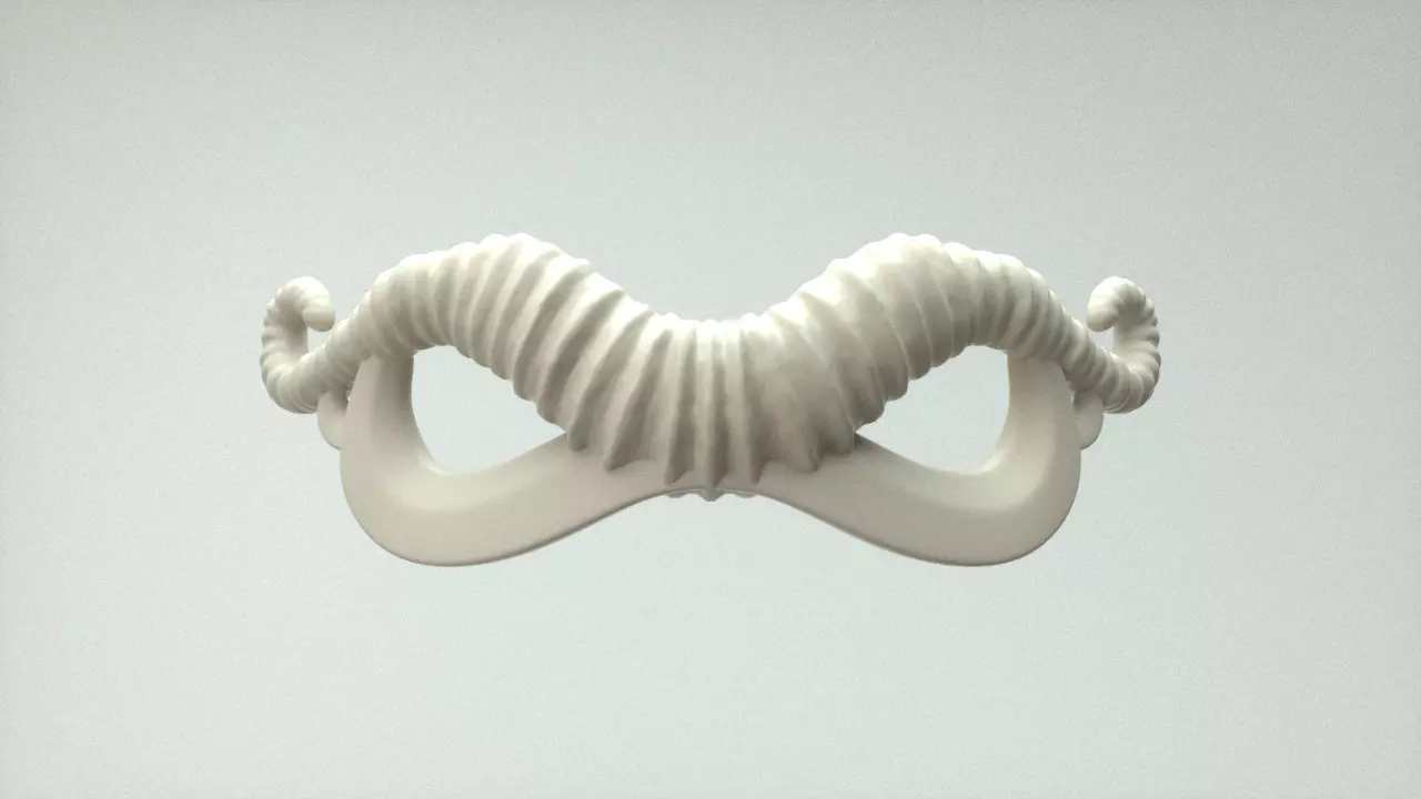 Carnival Mask - Tup Horn 3D print model_0