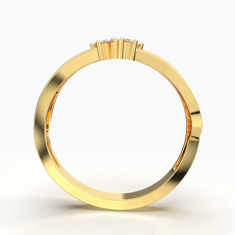 CAITYA DIAMOND RING 3D print model_3