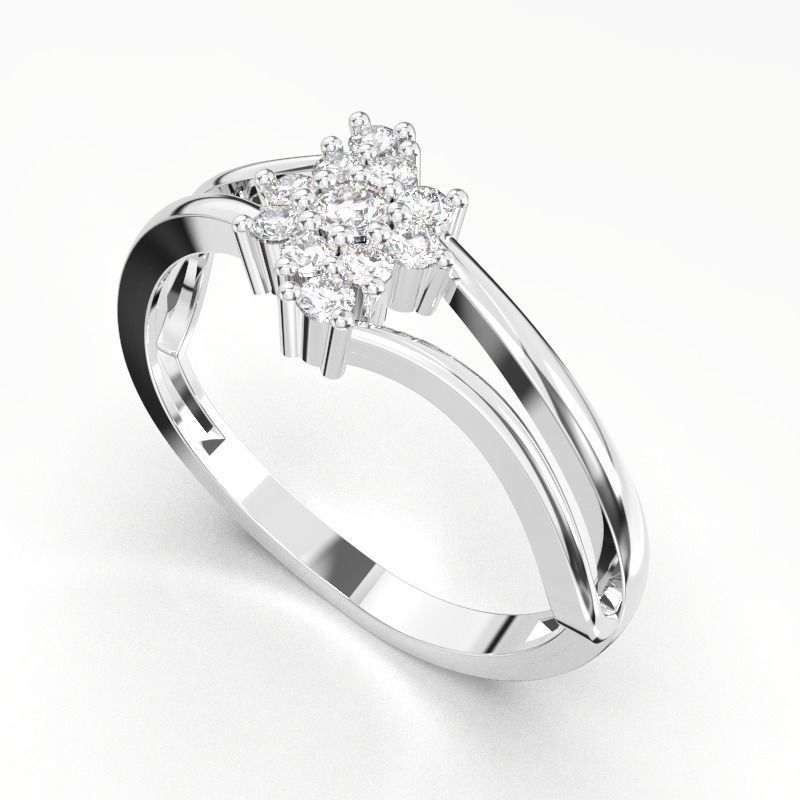 CAITYA DIAMOND RING 3D print model_14