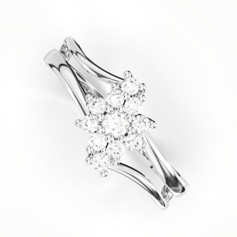 CAITYA DIAMOND RING 3D print model_11