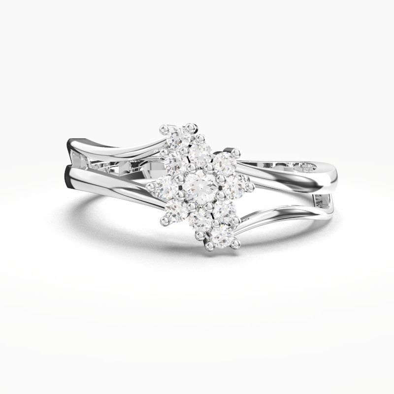 CAITYA DIAMOND RING 3D print model_12