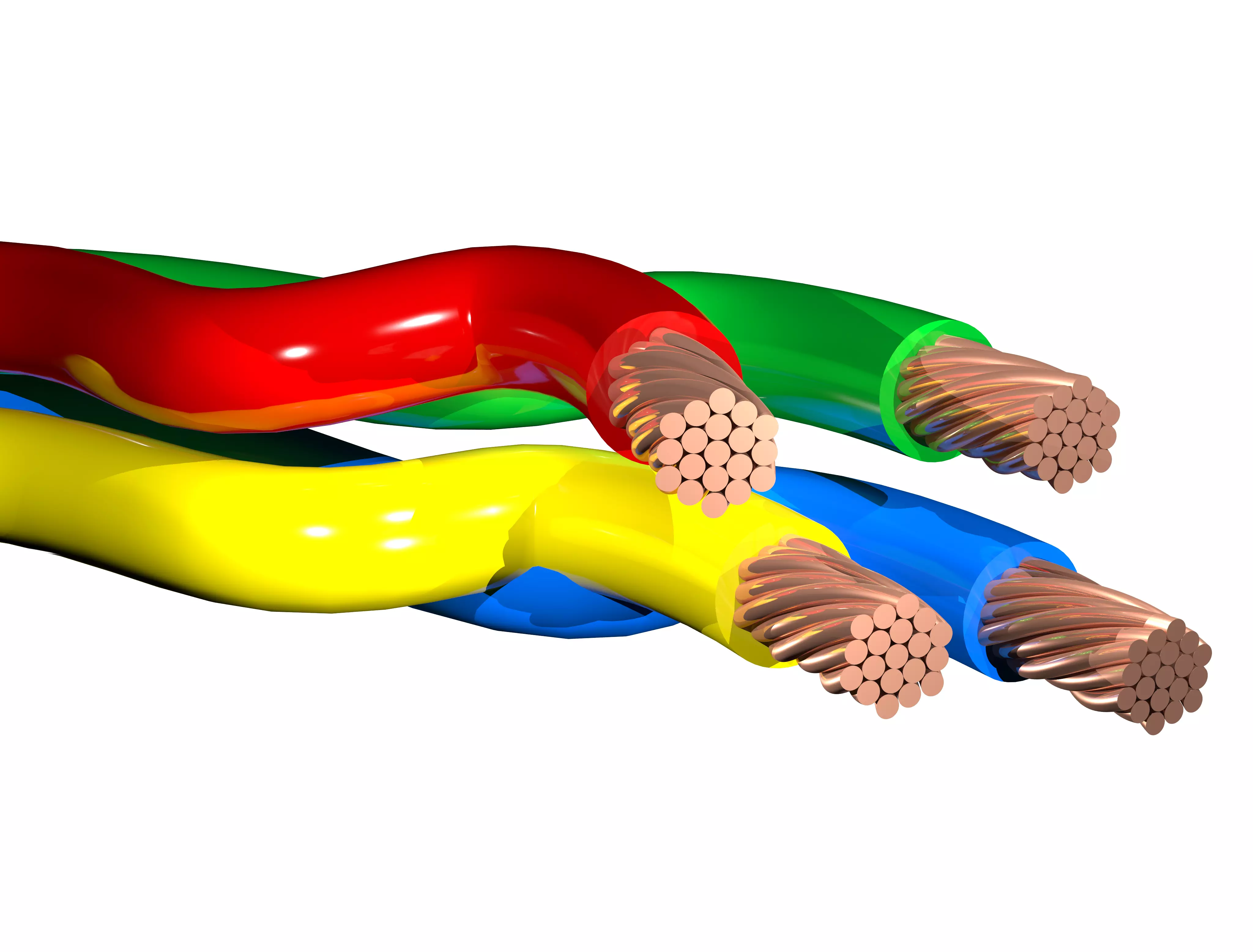 3d wires and cables 3D print model_0