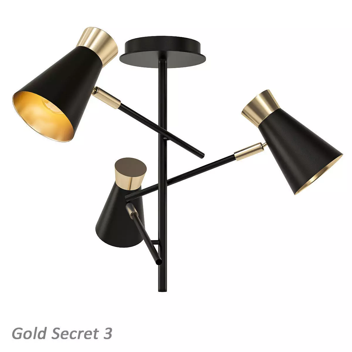 Gold Secret 3 3D model_0
