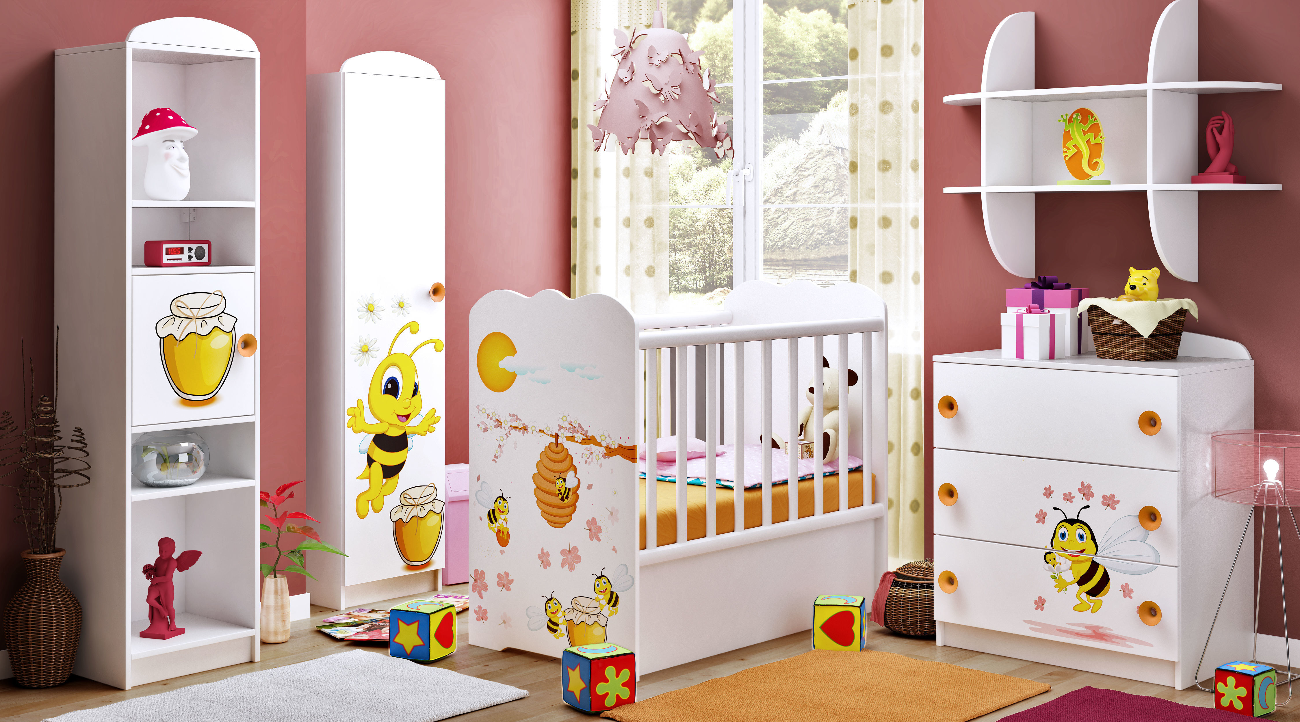 Modular baby furniture system 3D model_3