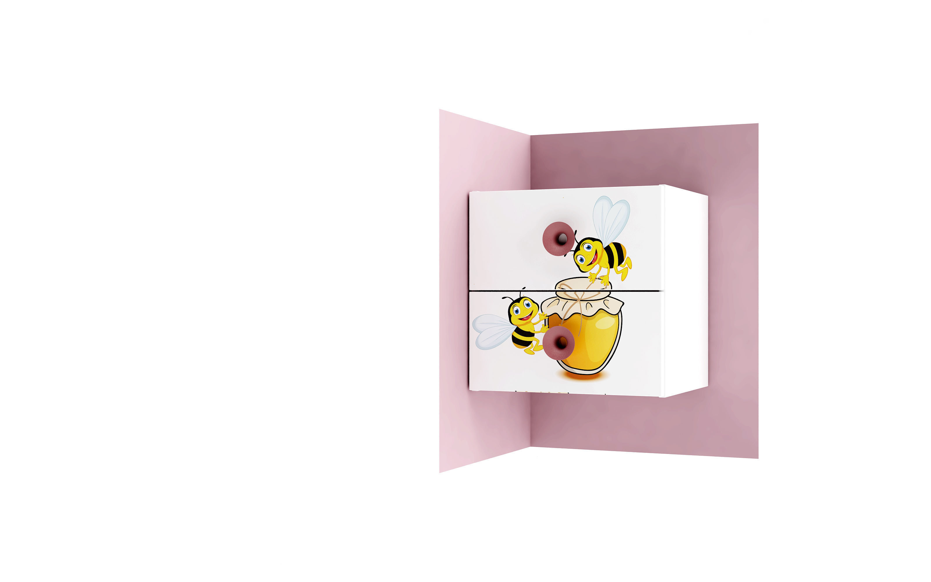 Modular baby furniture system 3D model_29