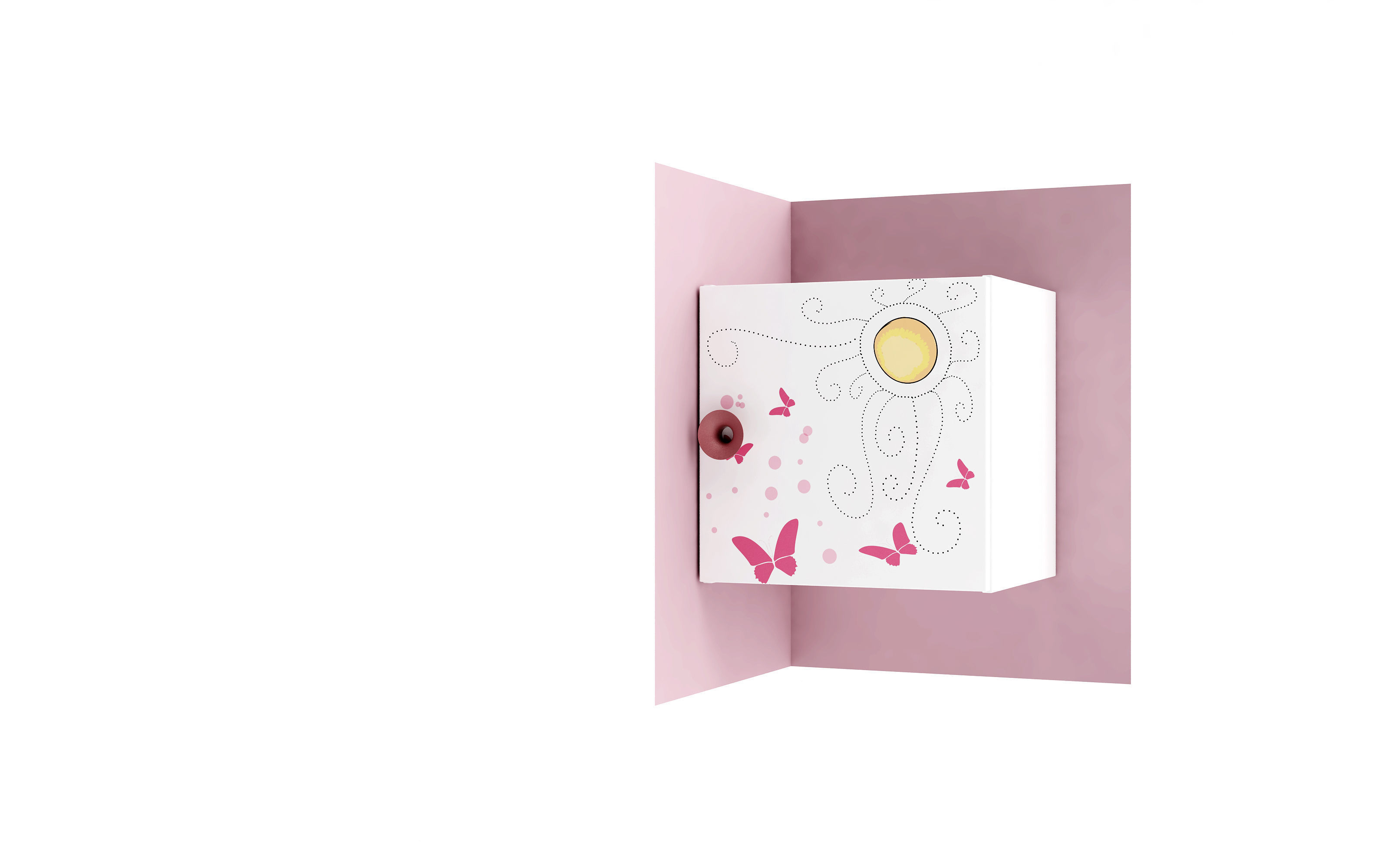 Modular baby furniture system 3D model_26