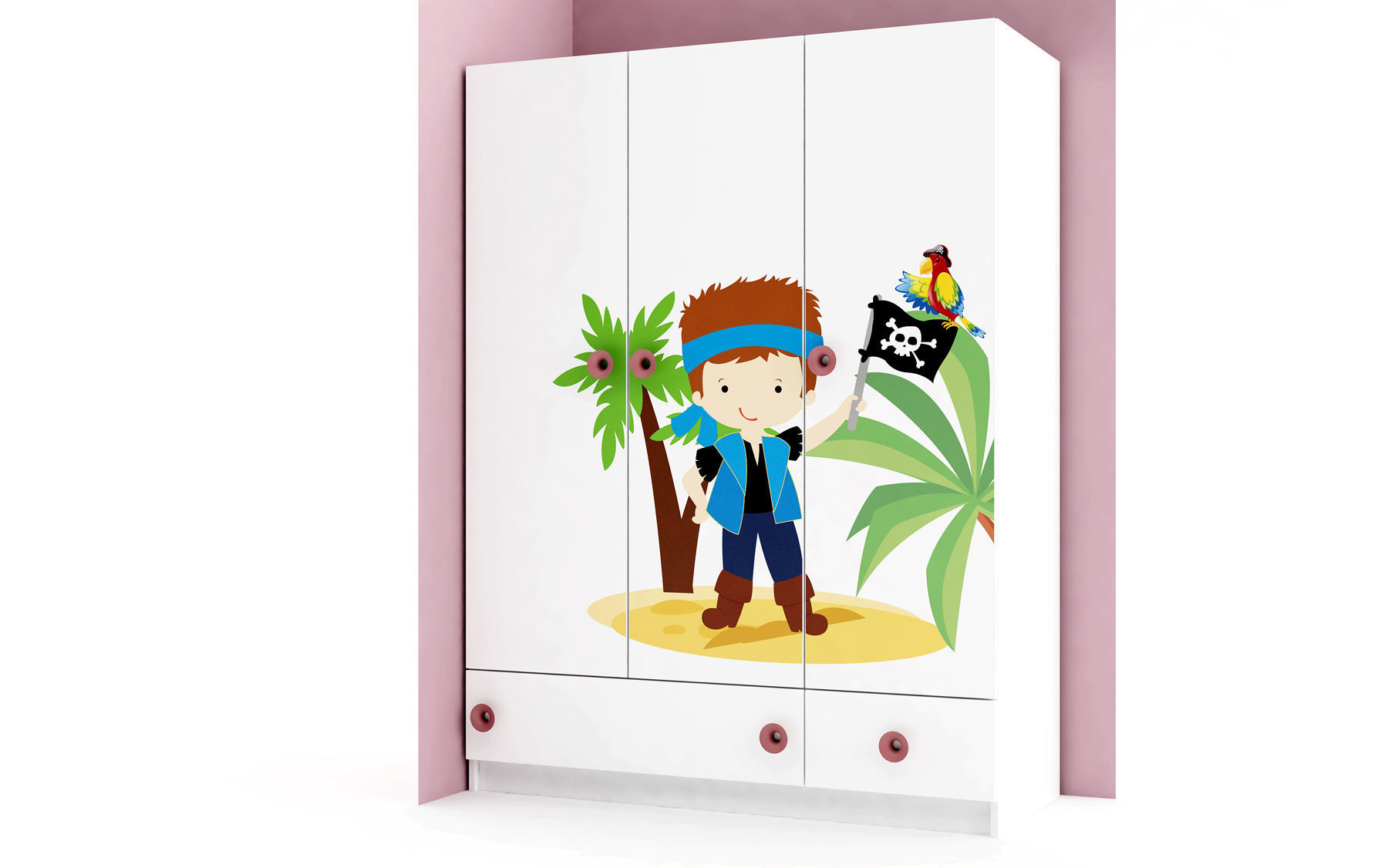 Modular baby furniture system 3D model_13