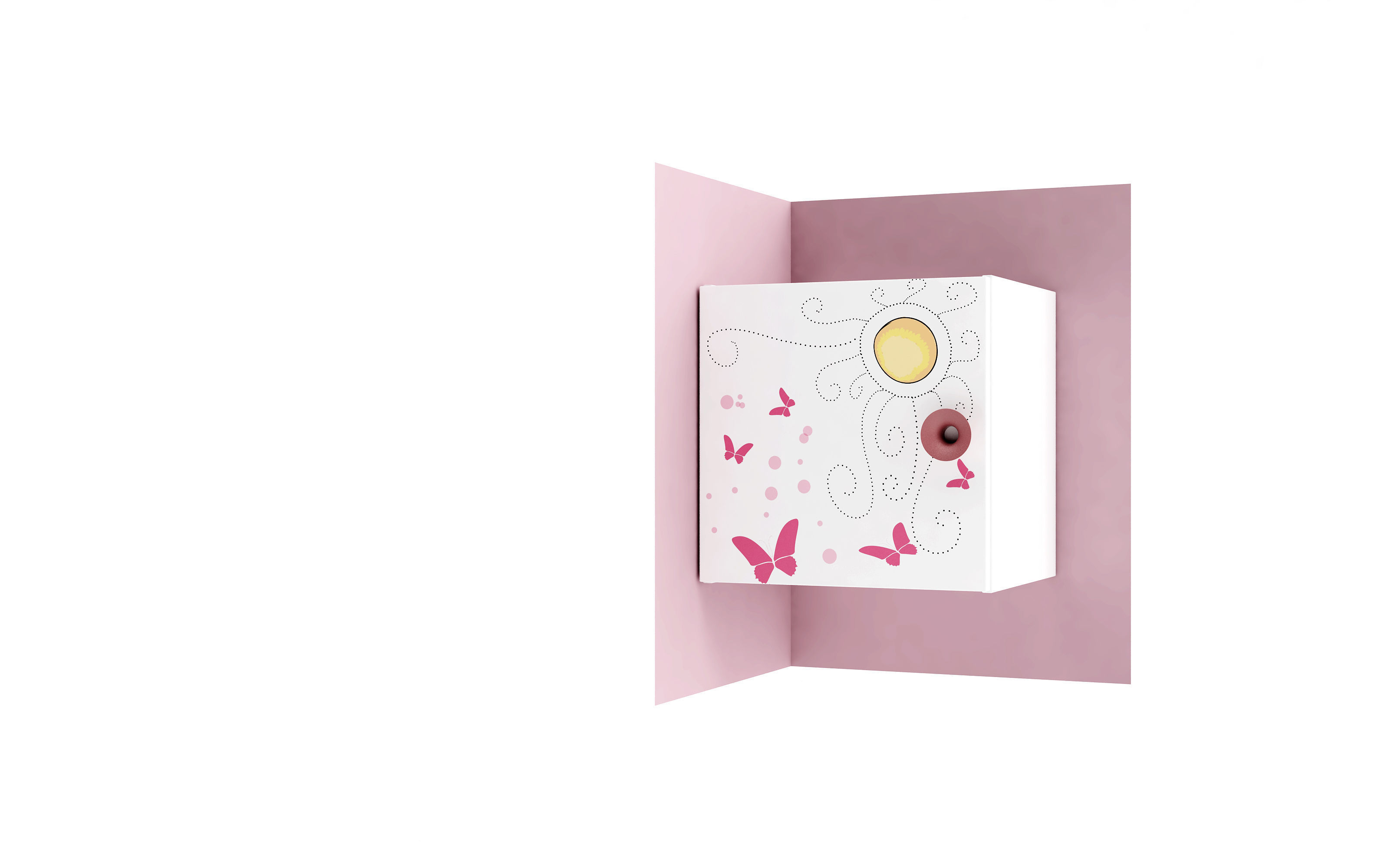 Modular baby furniture system 3D model_21