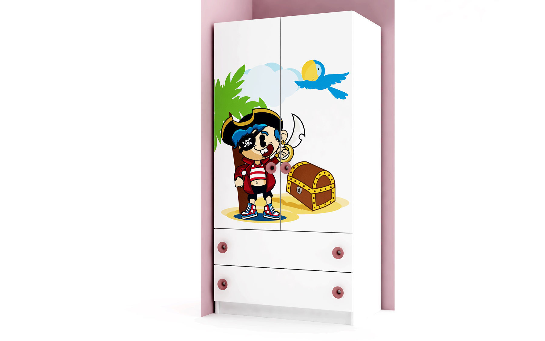 Modular baby furniture system 3D model_100