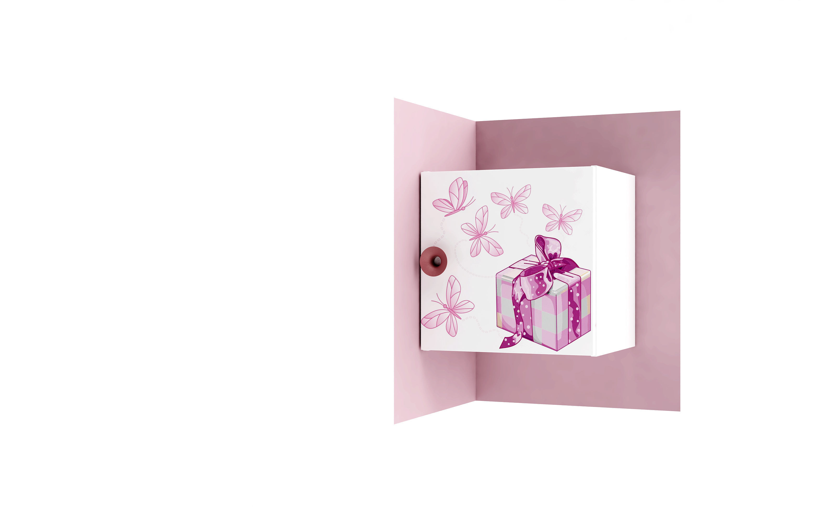 Modular baby furniture system 3D model_23