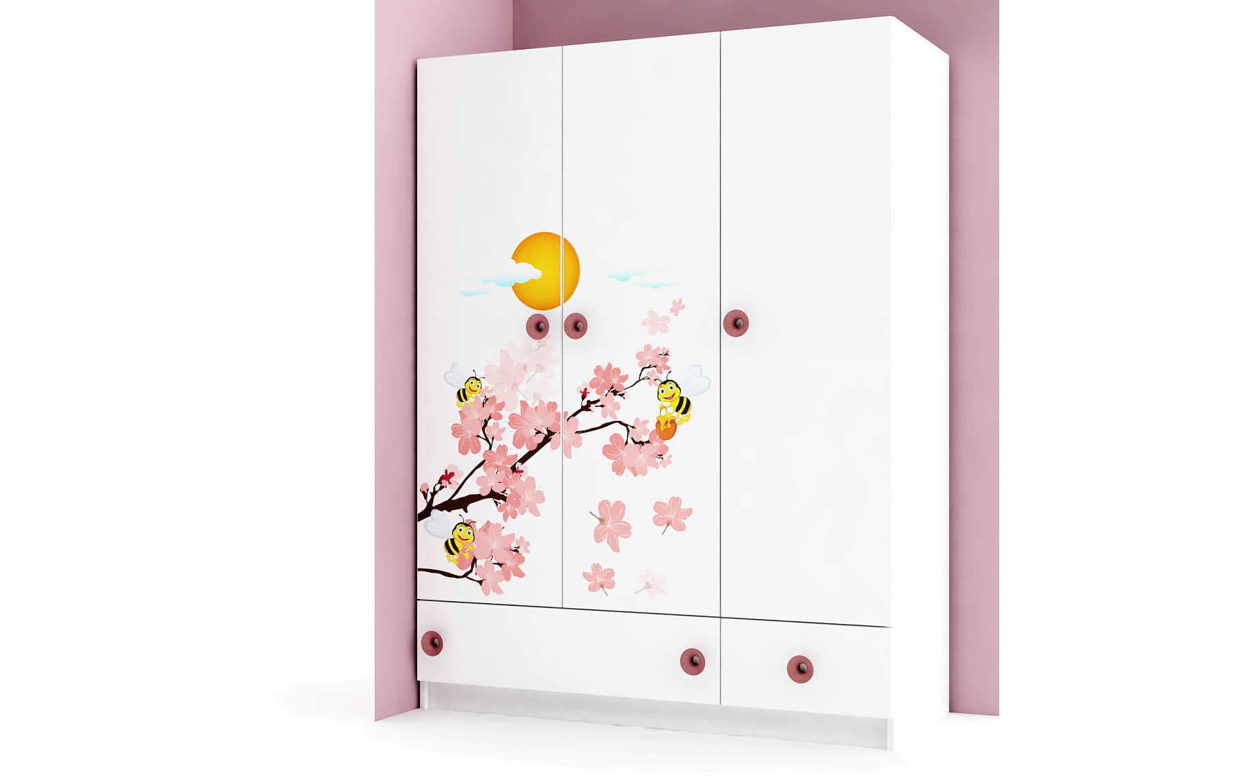 Modular baby furniture system 3D model_12