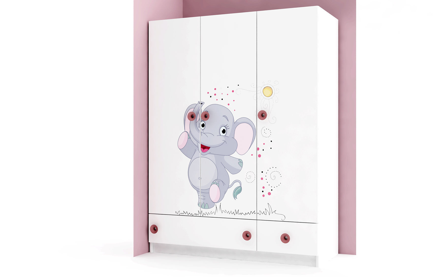 Modular baby furniture system 3D model_14