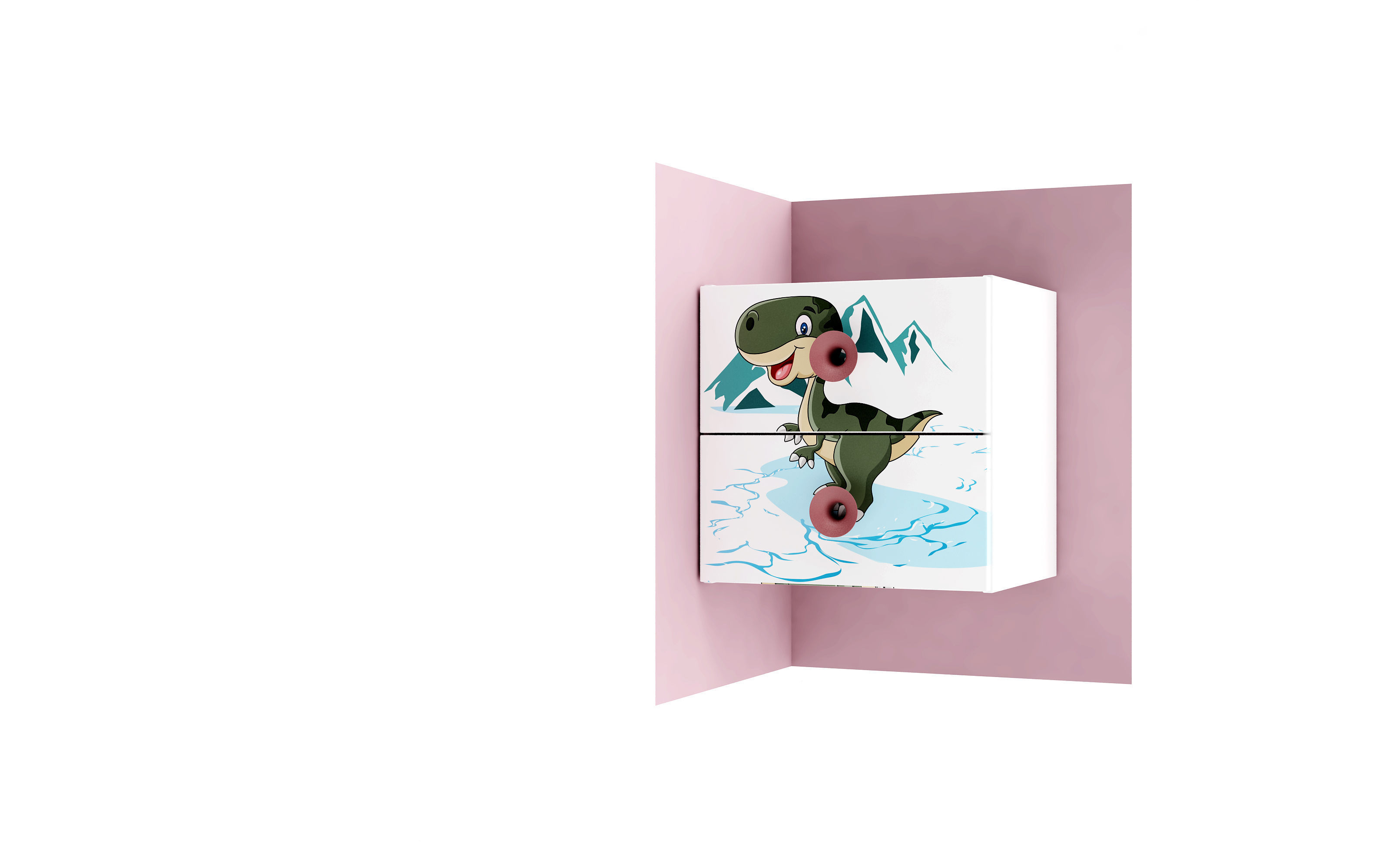 Modular baby furniture system 3D model_27