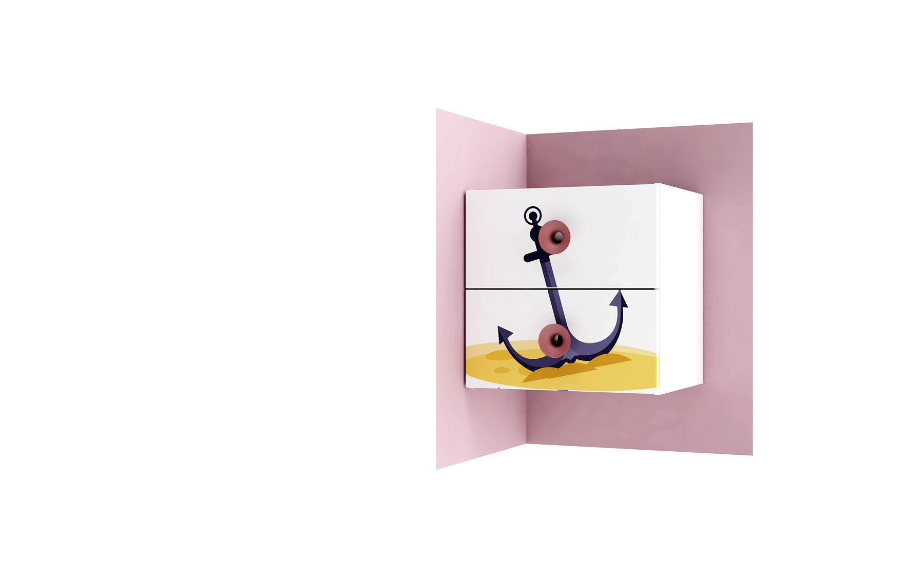 Modular baby furniture system 3D model_30