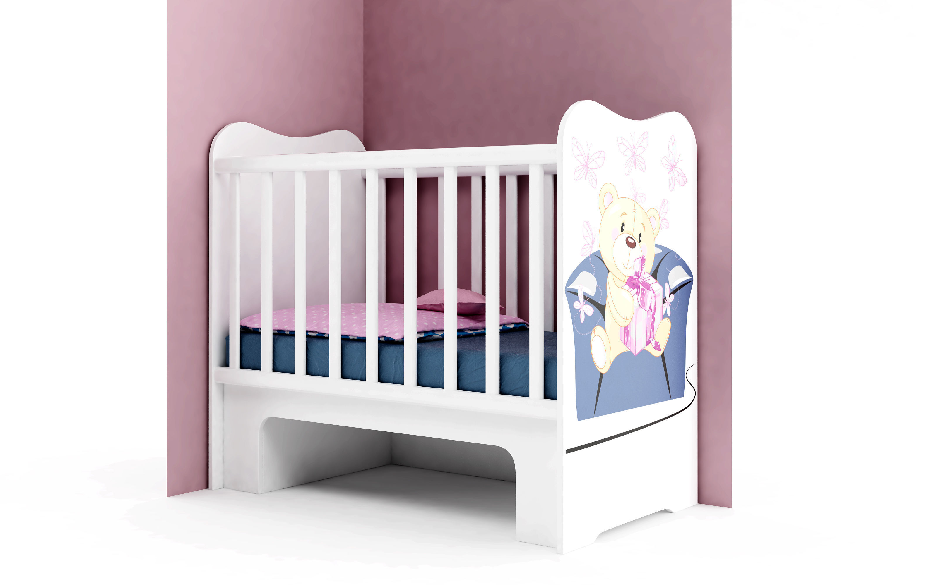 Modular baby furniture system 3D model_52