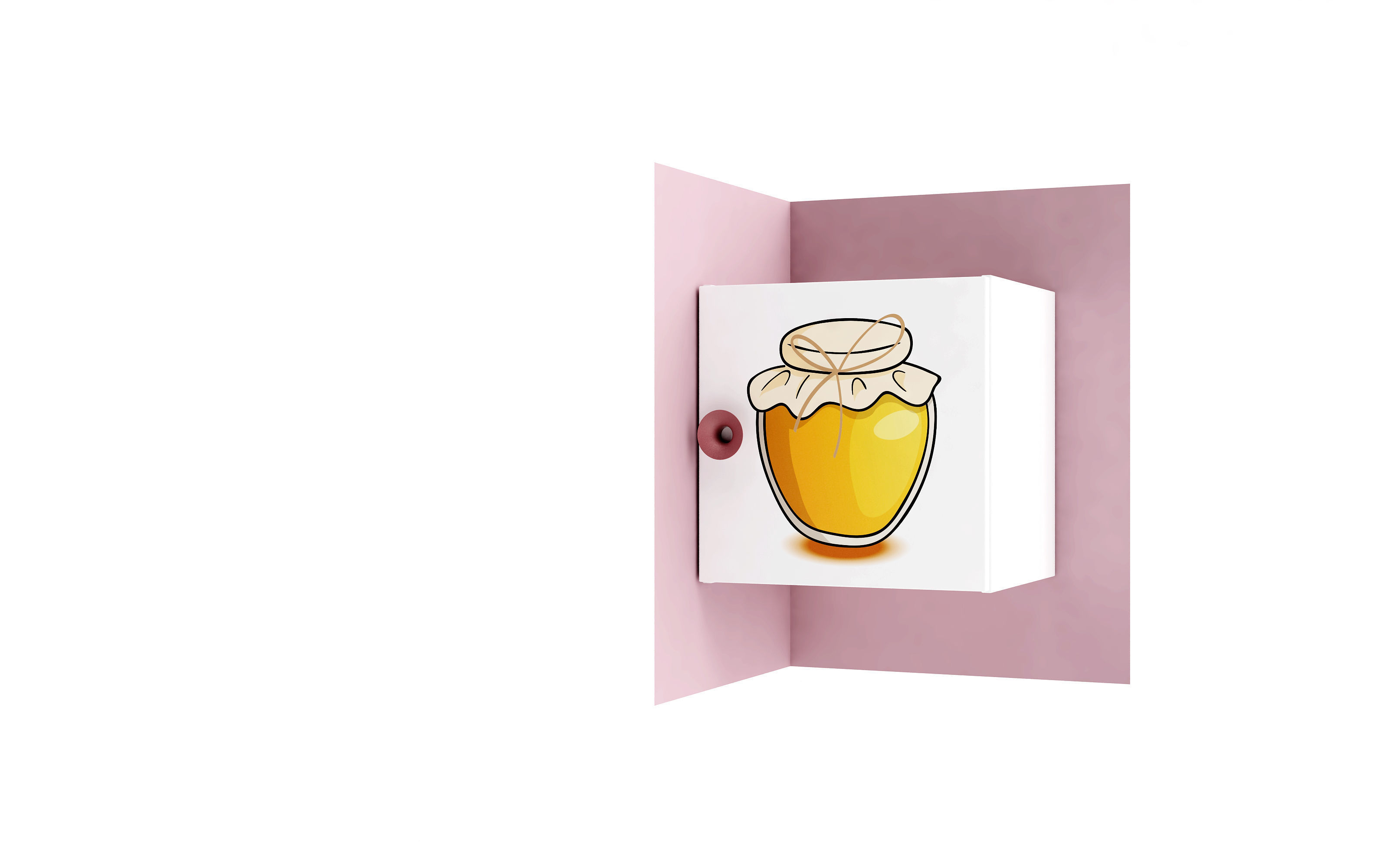 Modular baby furniture system 3D model_24