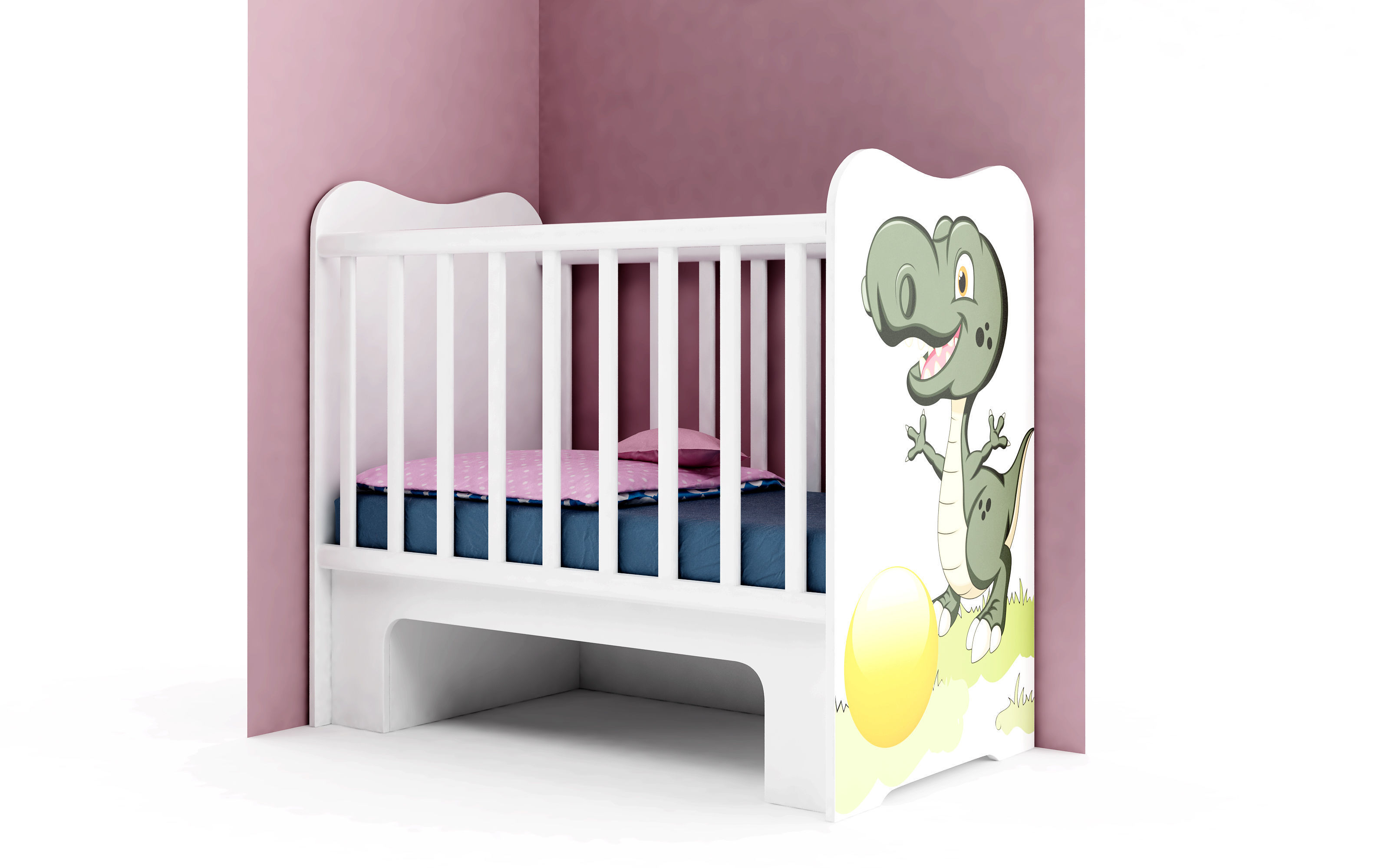Modular baby furniture system 3D model_51