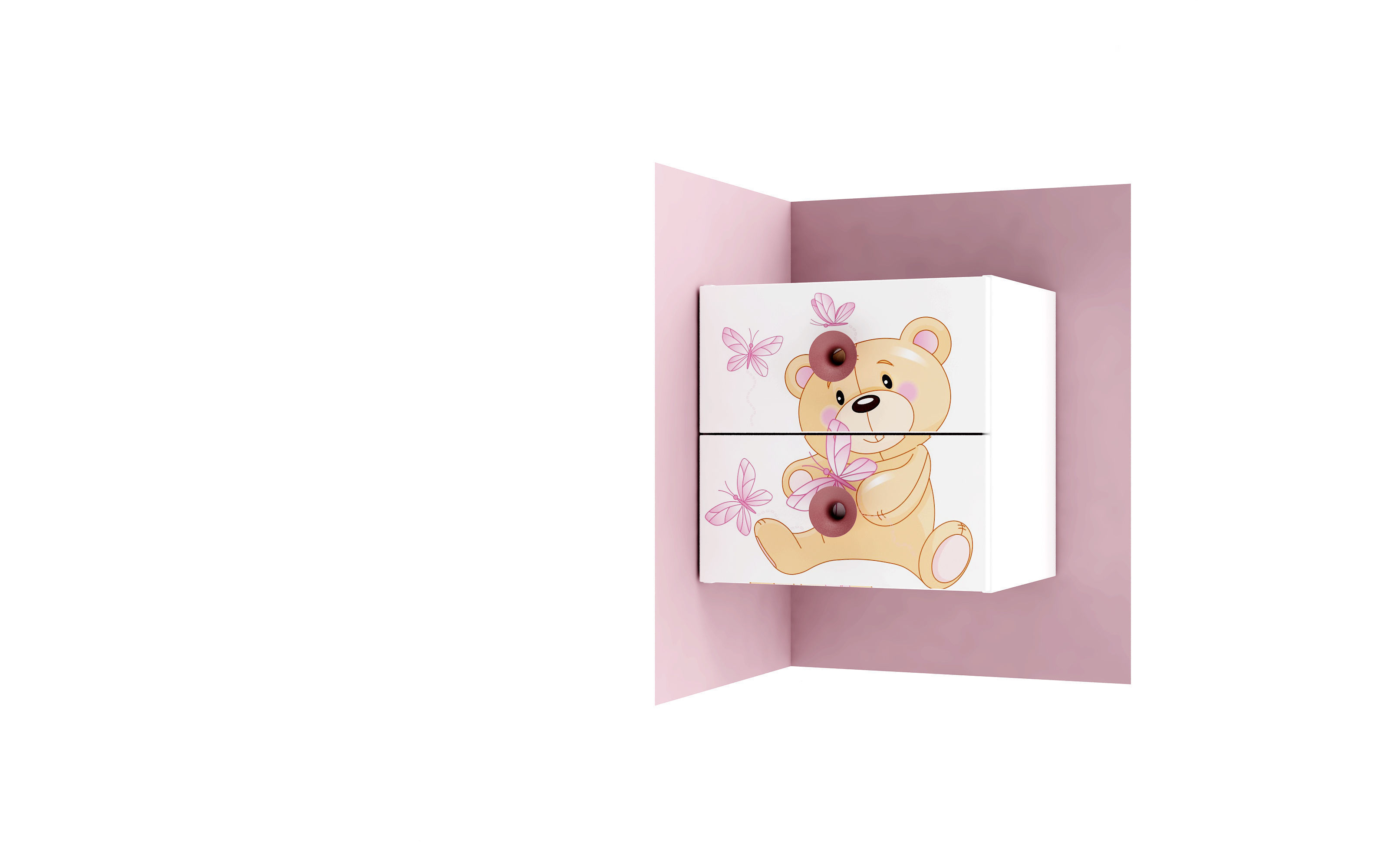 Modular baby furniture system 3D model_28