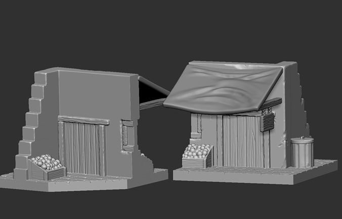 Miniature Environment Store Free 3D print model