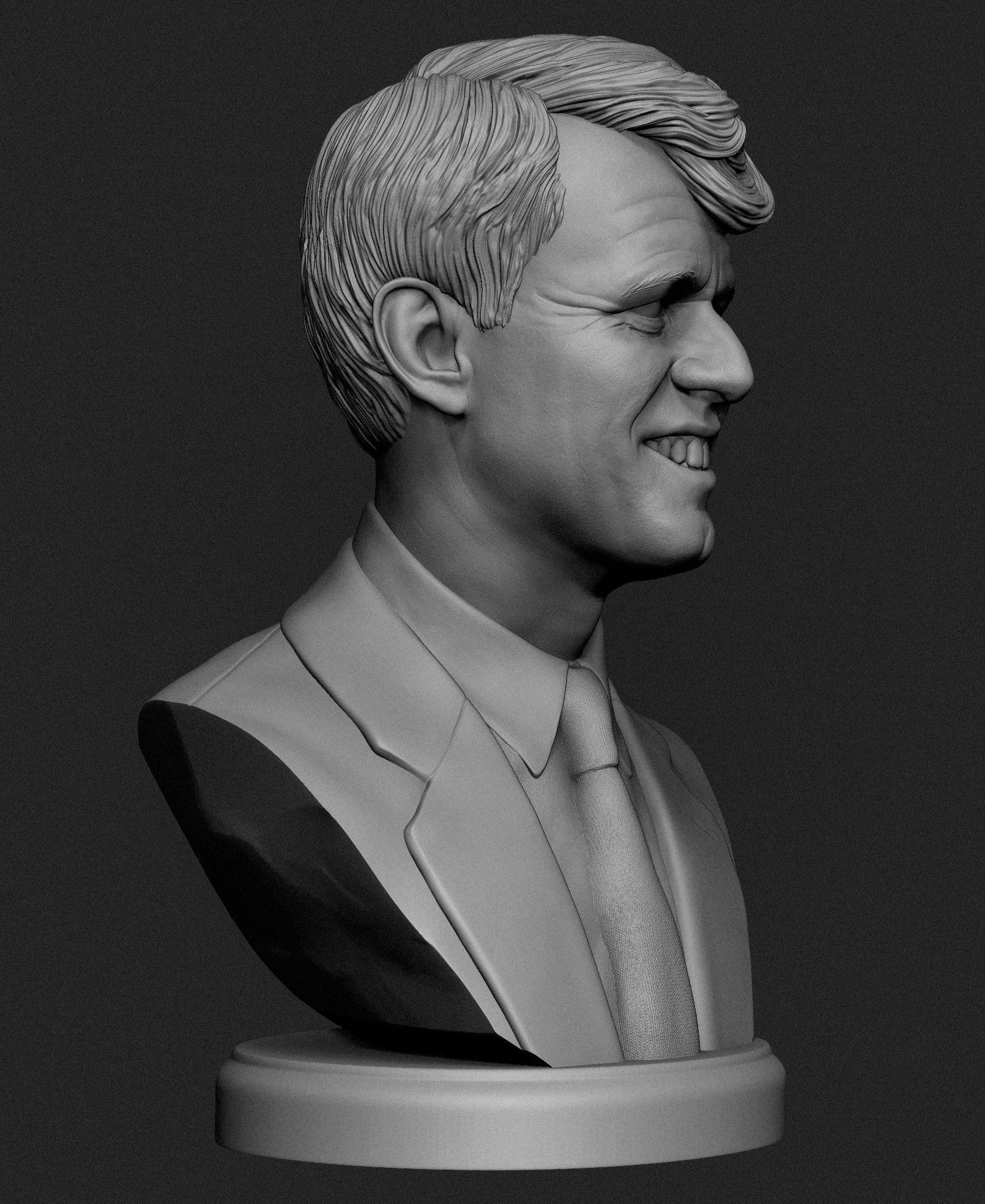 Robert Fitzgerald Kennedy 3D print model_10