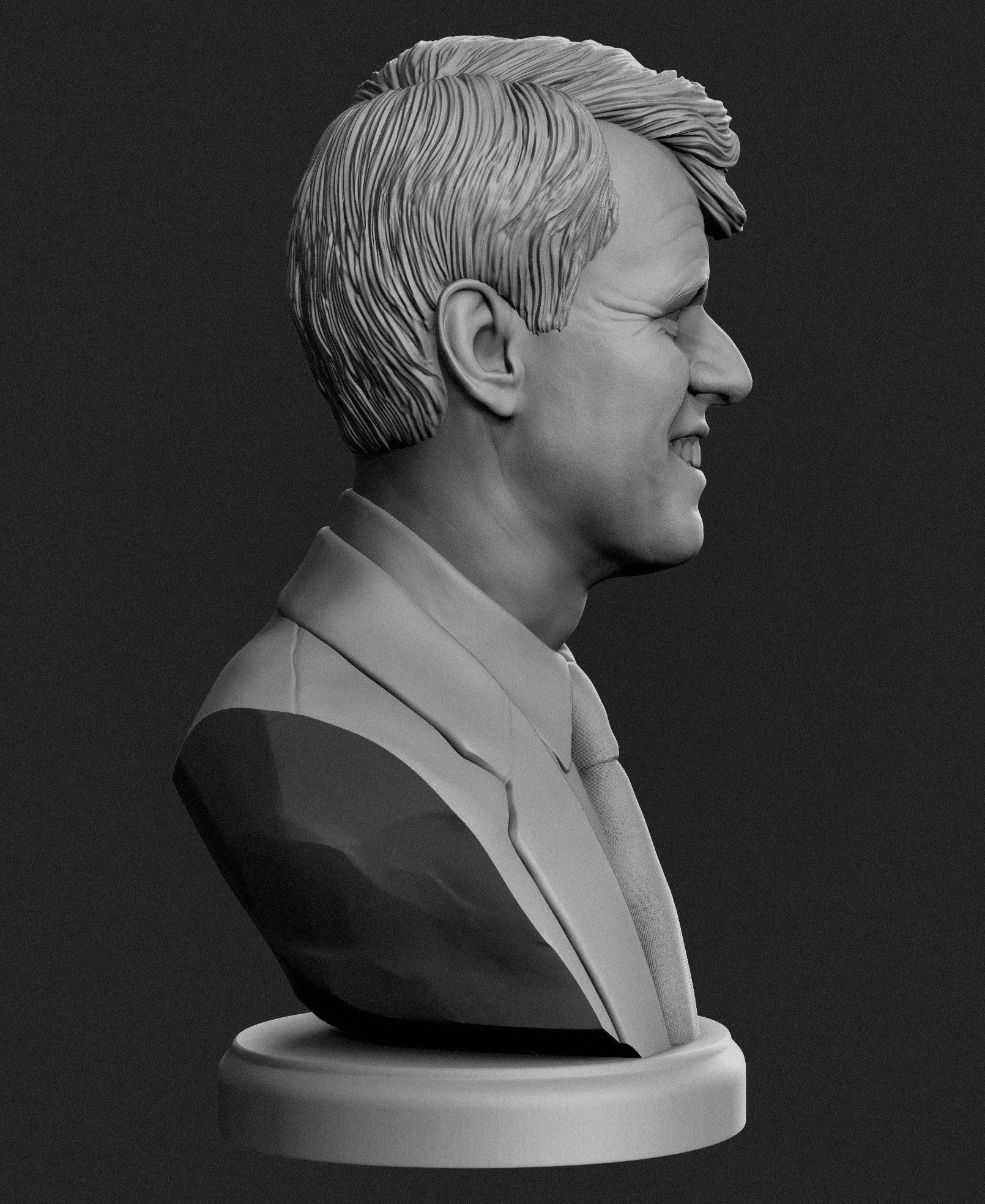 Robert Fitzgerald Kennedy 3D print model_9