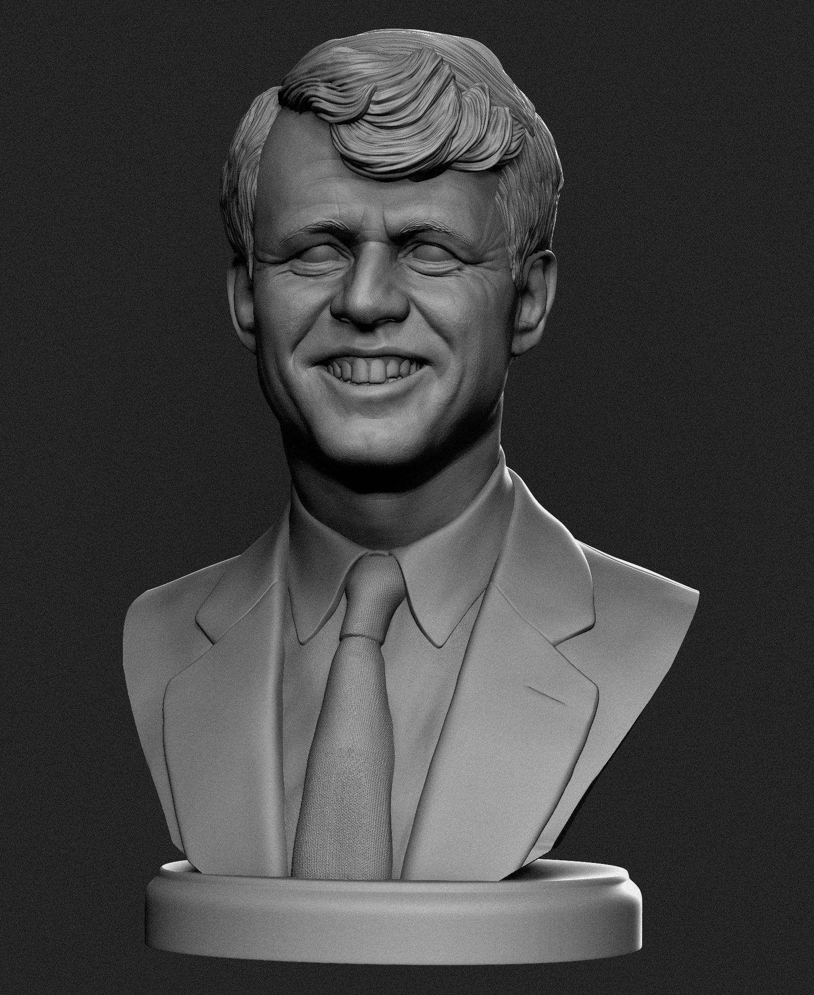 Robert Fitzgerald Kennedy 3D print model_1