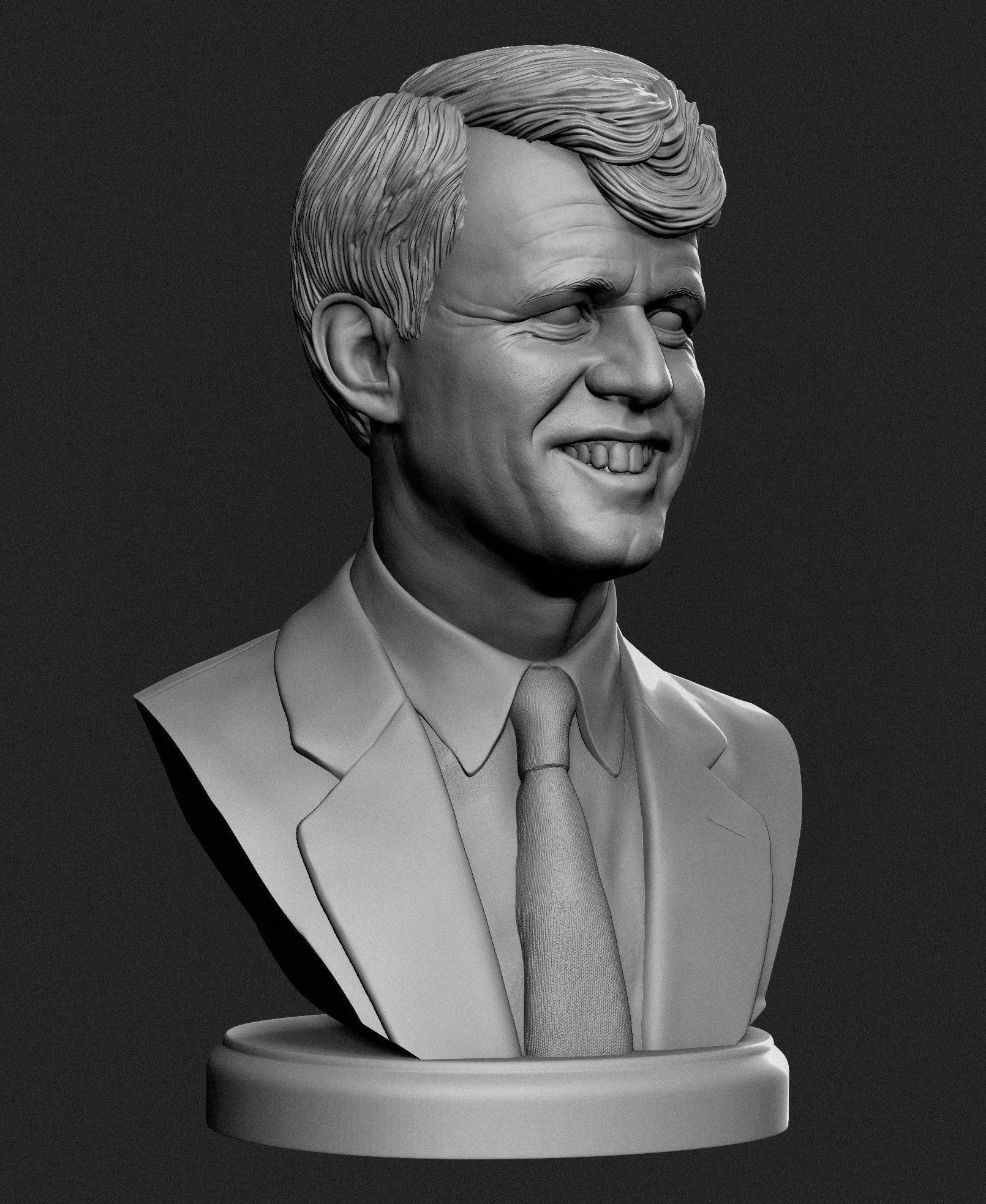 Robert Fitzgerald Kennedy 3D print model_11