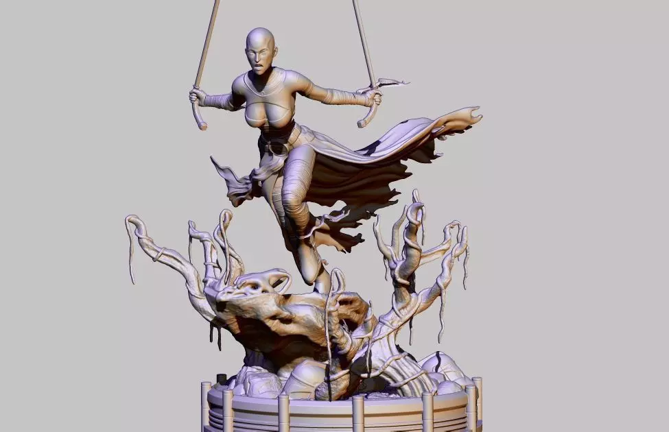 Asajj Ventress 3D print model