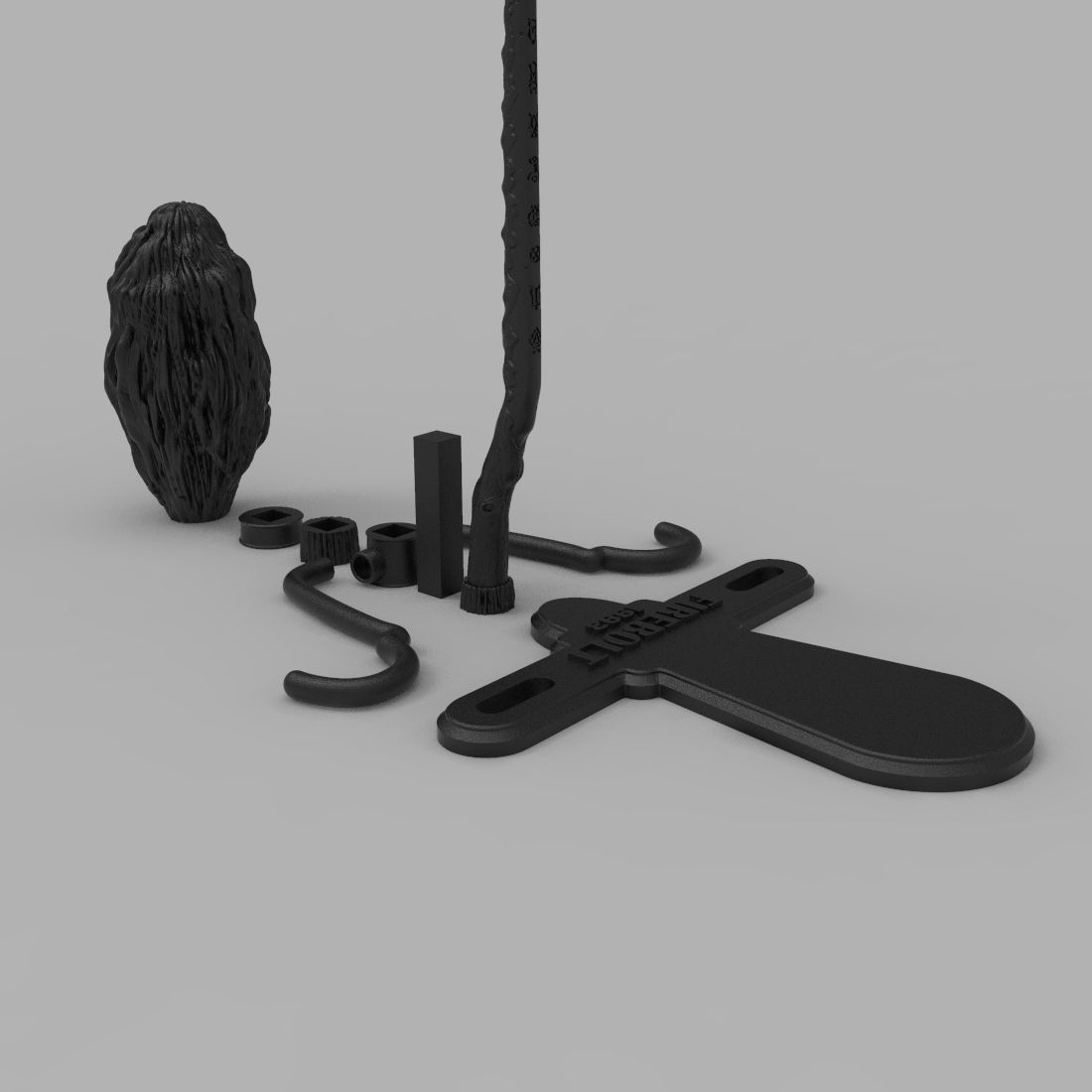 Firebolt Broomstick - Harry Potter - Goblet of Fire 3D print model_20