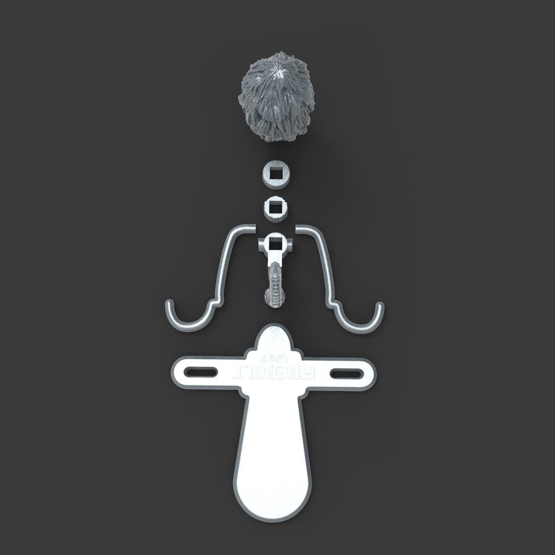 Firebolt Broomstick - Harry Potter - Goblet of Fire 3D print model_13