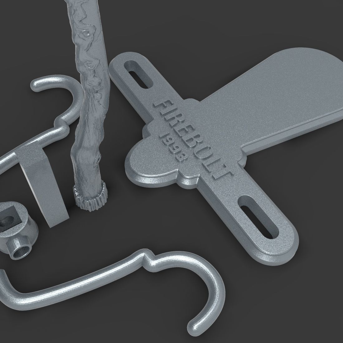 Firebolt Broomstick - Harry Potter - Goblet of Fire 3D print model_18