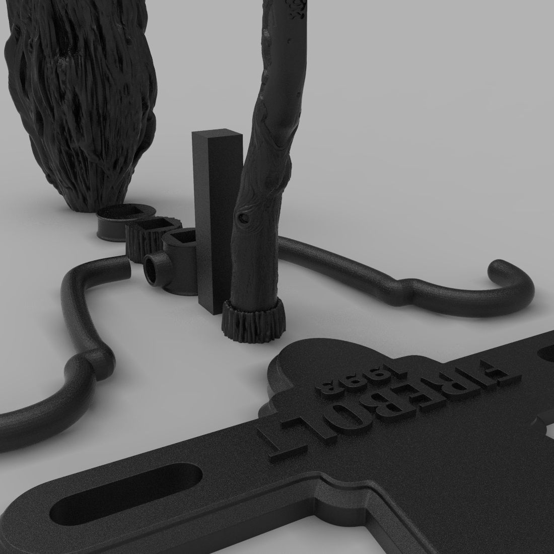 Firebolt Broomstick - Harry Potter - Goblet of Fire 3D print model_23