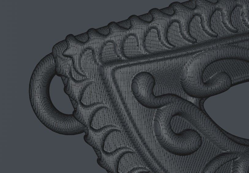 Carnival Mask - 03 3D print model_12