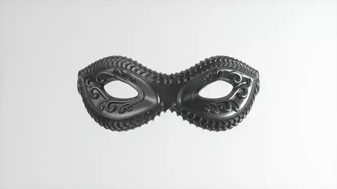 Carnival Mask - 03 3D print model