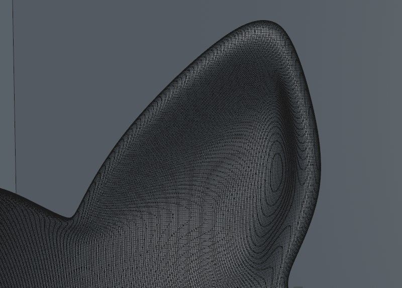 Carnival Mask - Cat with monocle 3D print model_12