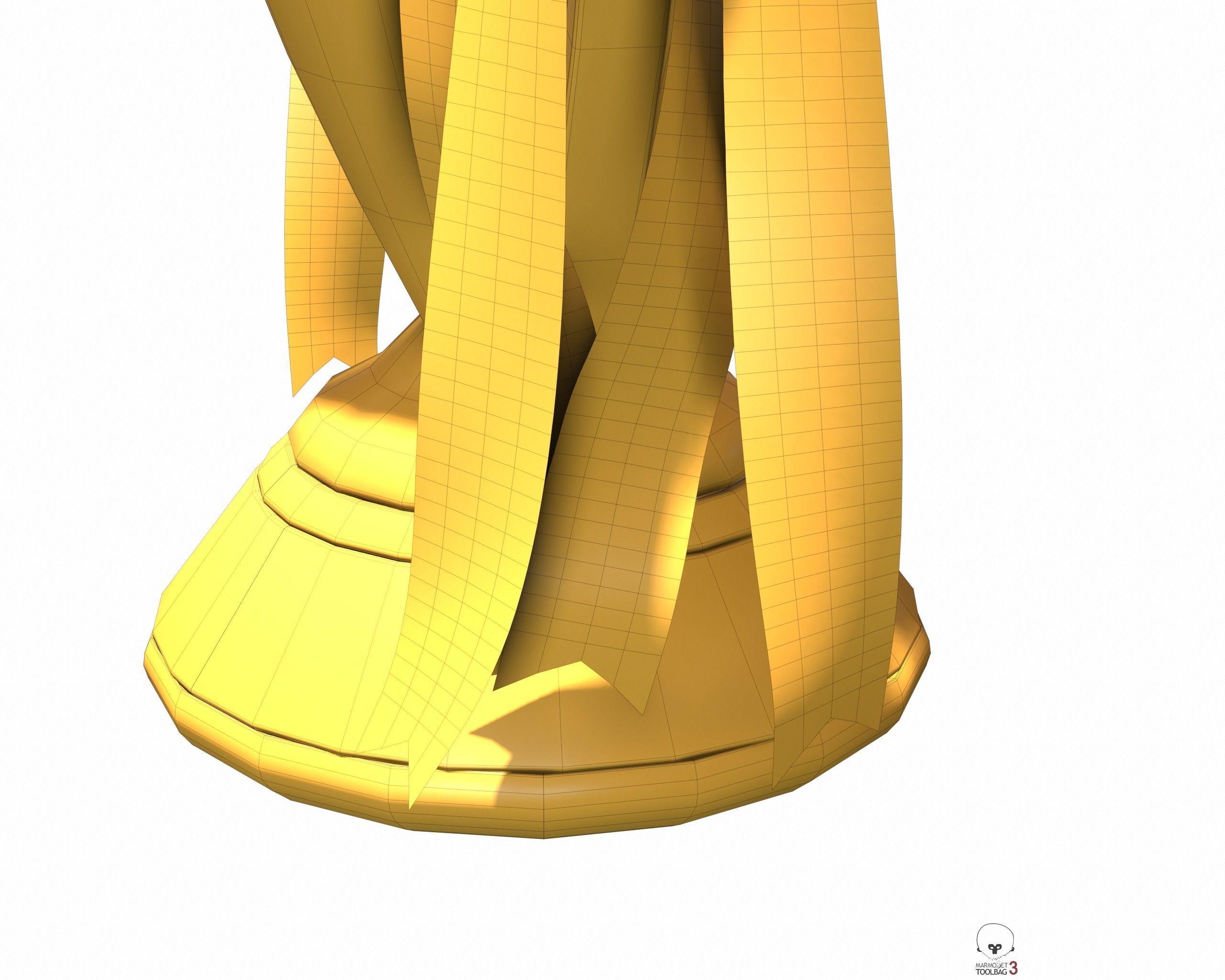 English Premier League Trophy PBR  3D model_6