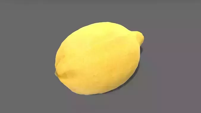 Lemon Game Ready Low-poly 3D model