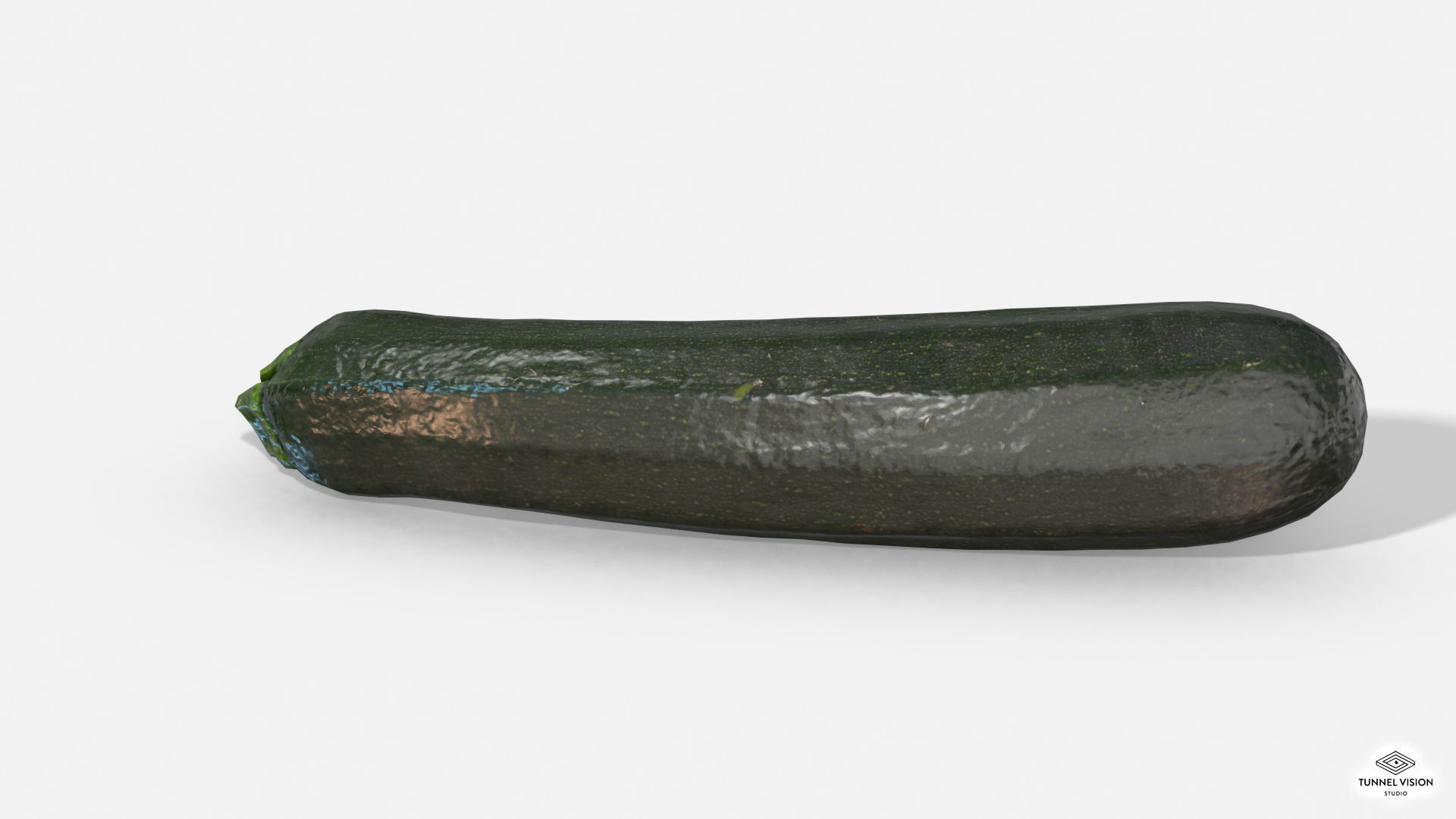 Vegetable Zucchini - Photoscanned PBR Low-poly 3D model_4